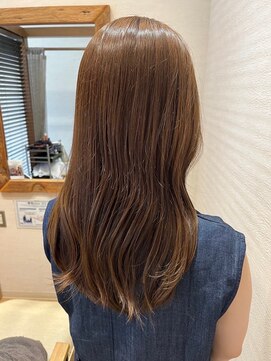 トライベッカスマートサロン(TRIBECA smart salon) レイヤーカット/ニュアンスカラー/大人女子/フェミニンロング