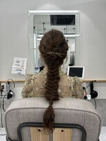 ミエル ヘア 新宿(miel hair)&nbsp;結婚式ヘアアレンジ