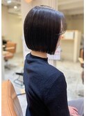 20代30代40代『大人可愛い』切りっぱなしボブ