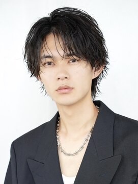 オーシャントーキョー 渋谷(OCEAN TOKYO) フェザーパーマシャドウパーマカルマパーマセンターパート