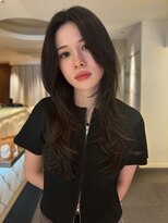 ヤヨイブレインズフェアリー(YAYOI BRAINS fairy) 韓国風センターパートハッシュロング☆