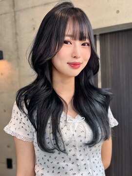 ロンドメリア 天神大名店(Lond Melia) ★小顔黒髪クラゲヘアーオリーブグレーココアベージュ髪質改善★