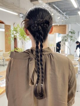 ムーン バイ ケンジ(moon by KENJE) 【hinari】カチモリ/カチモリ編みおろし/編みおろし