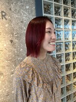 アンリオマール(an rio MAR)&nbsp;艶さらチェリーレッドストレート