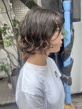 カウチ(Kauti) 強めのボブパーマ