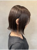 切りっぱなしボブ