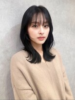 ロンド ルージュ 銀座店(Lond rouge) 簡単スタイリングヘアセンターパートゆるふわロングハイレイヤー