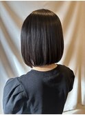 タッセルボブ/髪質改善ストレート