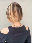【GEEKS渋谷】アンブレラカラー/レイヤーボブ/秋カラー/20代30代