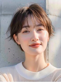 メルバ(Melva)の写真/《失敗しないお悩み改善ショート》品のある、扱いやすいスタイルが大人女性から圧倒的な支持を得ています♪