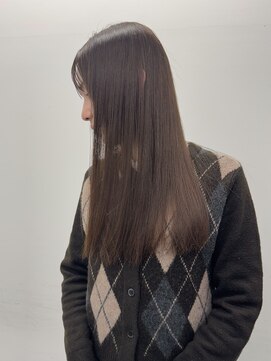 ノーヴァン デフォーム(NOVAN DEFORM) くすみベージュ/オリーブベージュ/ブリーチなしダブルカラー