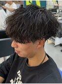 名古屋波巻きパーマツイストスパイラルパーマツイスパ緩め強め◆
