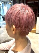 ブロック 元住吉店(BLOC) すっきりショート×ピンクベージュ