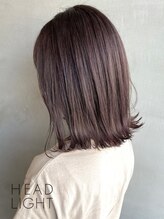 アーサス バイ ヘッドライト 新潟京王店(ursus by HEADLIGHT)&nbsp;切りっぱなしボブ×ココアブラウン×ミディアムボブくびれヘア