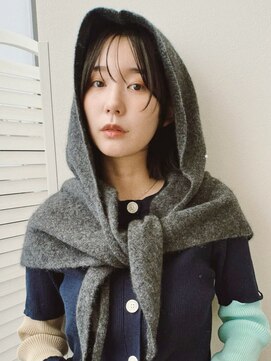 ケーツー あべのキューズモ-ル店(K-two) 顔周り*前髪カット*シースルーバング*前髪ありボブ*大人ボブ