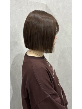 シェミール(CHEMIR) アッシュブラウン×ボブ【四日市/カラー/髪質改善】