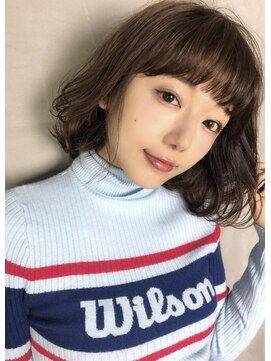アン 登戸(un) 優しいフンワリカールボブ【登戸/髪質改善オージュア】