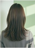 セミロング30代40代イメチェンレイヤー前髪なし前髪あり池袋