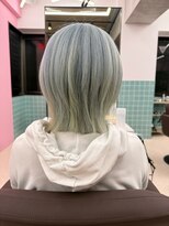 ナンバーウルスキキ(N°ulus kiki)&nbsp;デザインカラー/グレー/ミントグリーン/ホワイトブロンド/名駅