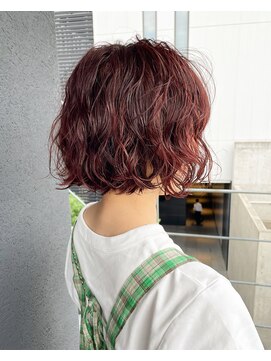 ナループロア ルームー(Nalu pu loa ROOMOO) ボブパーマ