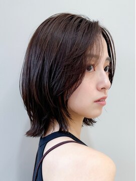 ロンド ロワール 門前仲町(Lond Loire) 髪質改善ボブ縮毛矯正ミディアムレイヤー似合わせカット門前仲町