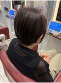 明る過ぎない透明感たっぷり白髪ぼかしカラー
