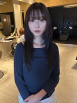 ソラス 緑地公園店(SOLAS)&nbsp;ロングヘア/レイヤーカット/ヘアスタイル/ウルフレイヤー