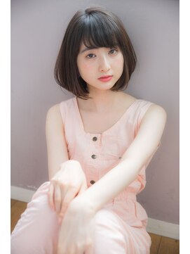 ガーデントウキョウ(GARDEN Tokyo) 大人モーブカラー×小顔ワイドバング×くびれミディショート