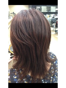 ヘアーリゾート ラ シック(hair resort La chiq) ファーストグレイカラー★ピンクアッシュ