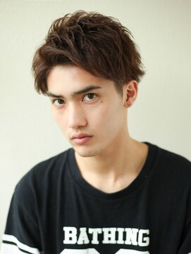 アフロート ディル(AFLOAT D'L) AFLOAT《矢田菜津紀》メンズビジネス好感度パーマ◎髪型