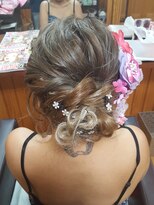 エクステンション クーチャー(Extention Cu'cha) ルーズねじりフルアップ(*^ω^*)