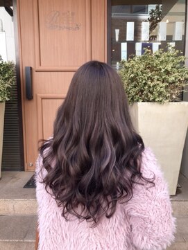 リゼル ユア 渋谷(RISEL YUA) シールエクステを使った3Dグレージュ