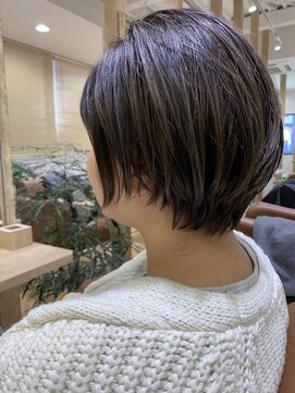 ジェービーヘア 稲毛(jb hair) 『jbhair稲毛』 外国人風ショートボブ 【稲毛】