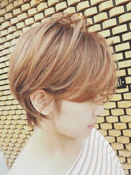 ブリスバイナチュラル(Bliss by Natural) 宇都宮美容室 Bliss by Natural ハンサムショート ハイトーン