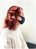 【Noci】ワインレッド2021冬春。ブリーチなし