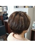 透明感ショートボブ