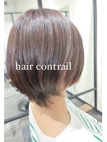 ヘアーコントレイル(hair contrail) short