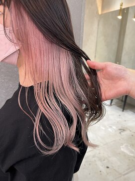 ロンド 表参道店(Lond) 【Lond表参道倉崎涼】ちらっと見えるインナーカラーが可愛い！