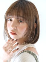 エミュ 表参道 青山(emu)&nbsp;【emu井上信洋】顔まわりでイメチェンぱっつん抜け感モードボブ