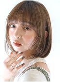 【emu井上信洋】顔まわりでイメチェンぱっつん抜け感モードボブ