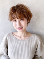 アルバム 渋谷パルコ(ALBUM) ふわっとショート_チェリーブラウンフェミニンロング_58882