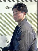 大人のパーマスタイル【BARBER-BAR】