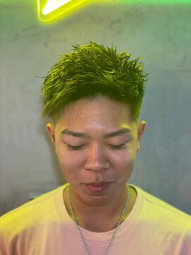 グリーディーフォックス 三軒茶屋(GreedyFOX) 波巻き/マッシュパーマ/ウルフ/ハイライト<理容室>三軒茶屋