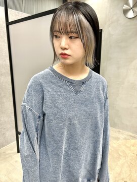 ムード タテマチ(mood tatemachi) 外ハネボブ×インナーシルバー