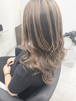 アオアクア バイ グルグル 小岩店(ao akua by GULGUL)&nbsp;白髪◎ブリーチを使わないバレイヤージュカラー！