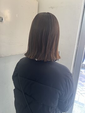 キャンバス バイ ネオリーブ 横浜西口(Canvas by neo.) 切りっぱなしボブ　ぱつっとボブ