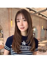 ロンド ラマ 岐阜(Lond bla-ma)&nbsp;レイヤーカット/韓国ヘア/顔まわり/2wayバング_4402