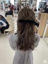 ケンジ 平塚ラスカ店(KENJE)&nbsp;ハーフアップ／結婚式参列ヘア／平塚