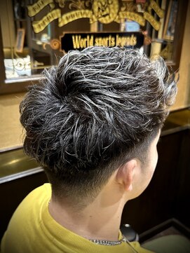 ヒロギンザ 池袋 サンシャイン通り店(HIRO GINZA) シャドウルーツ　シルバーメッシュ　ローライト　池袋