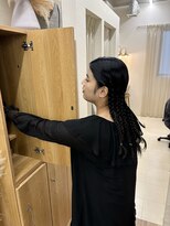 エフバイラブランシュ 大宮東口店(ef by La Blanche)&nbsp;箔付きタイトヘアアレンジ/大宮東口タイトヘアアレンジ